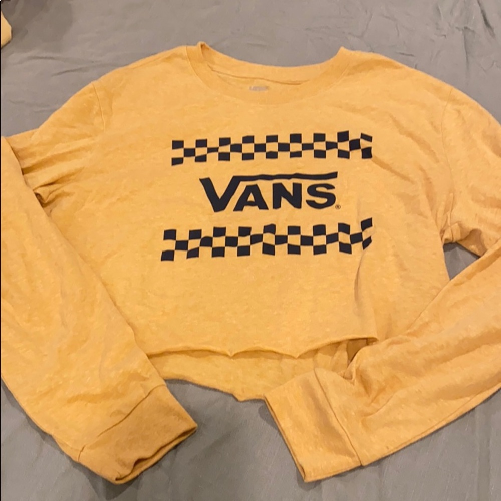 Vans crop long sleeve